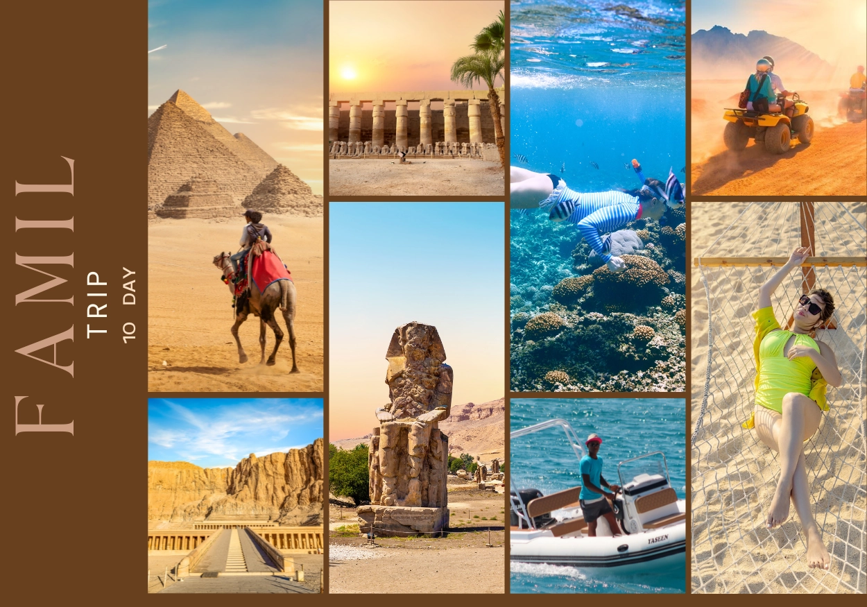 10 Tage Familienabenteuer in Ägypten: Entdeckung antiker Wunder und unvergessliche Erholung