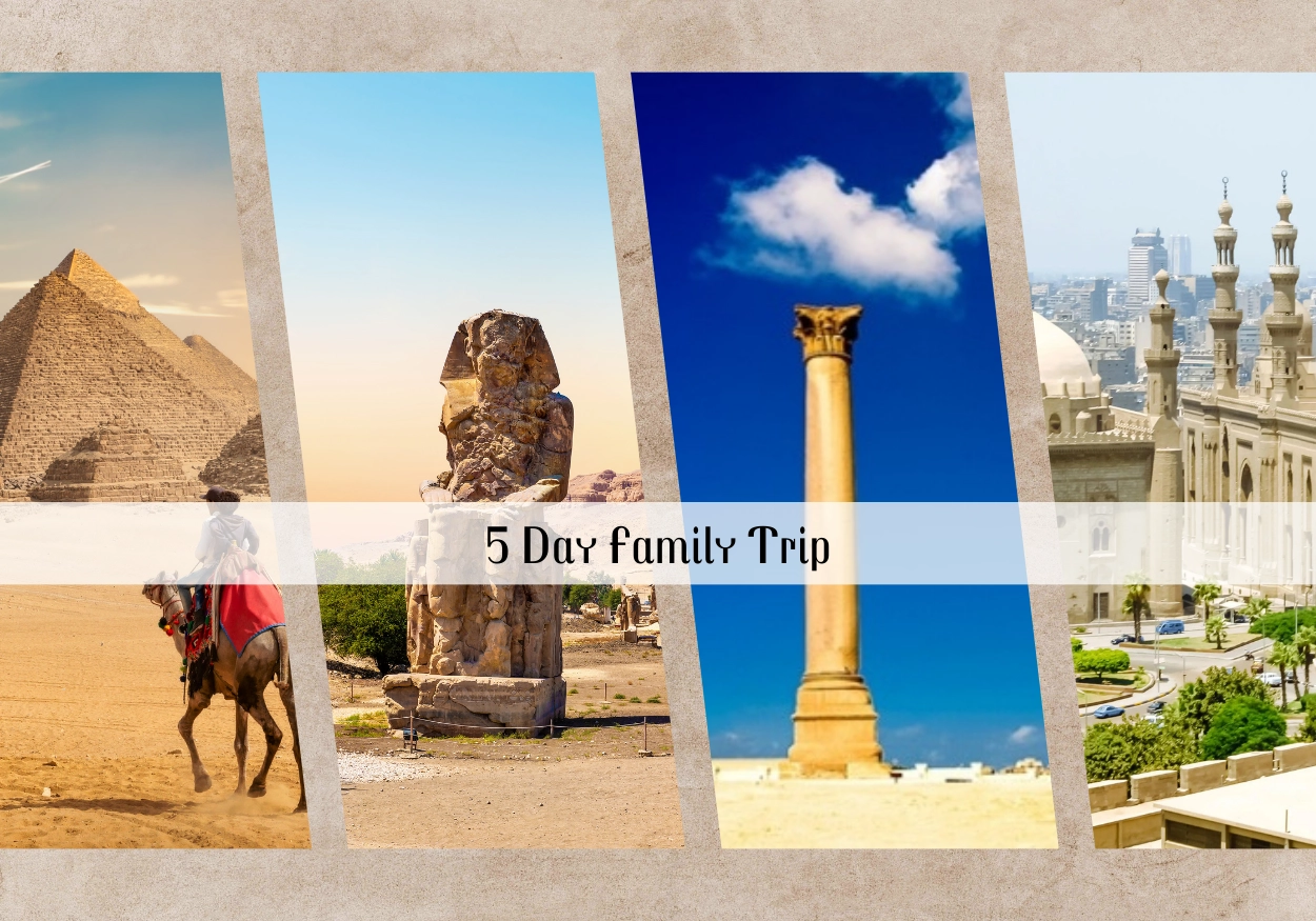 Viaje familiar de 5 días por los tesoros del Bajo Egipto