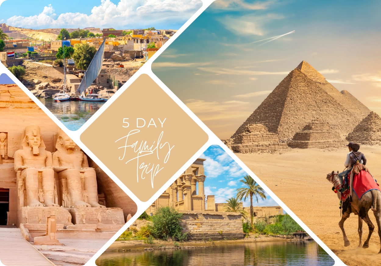 Aventura familiar de 5 días en Egipto, incluido Abu Simbel