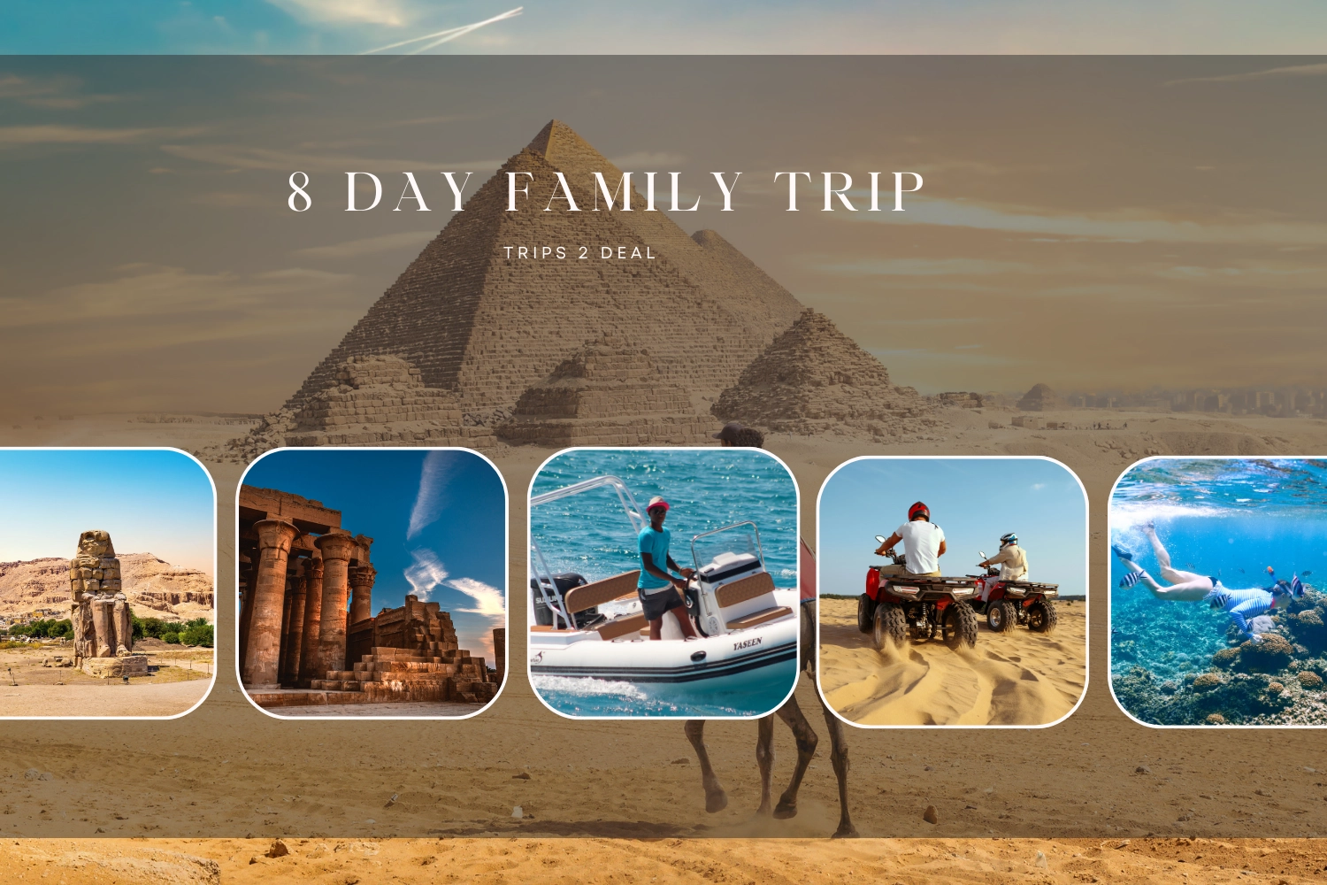 8 Tage Tour durch Kairo, Abu Simbel, Luxor und Hurghada