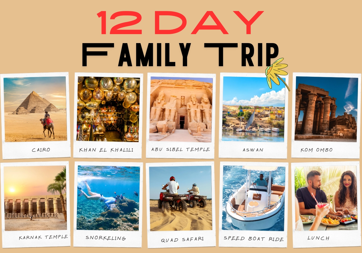 12 Days Family Tour Across the Essential Wonders of Egypt