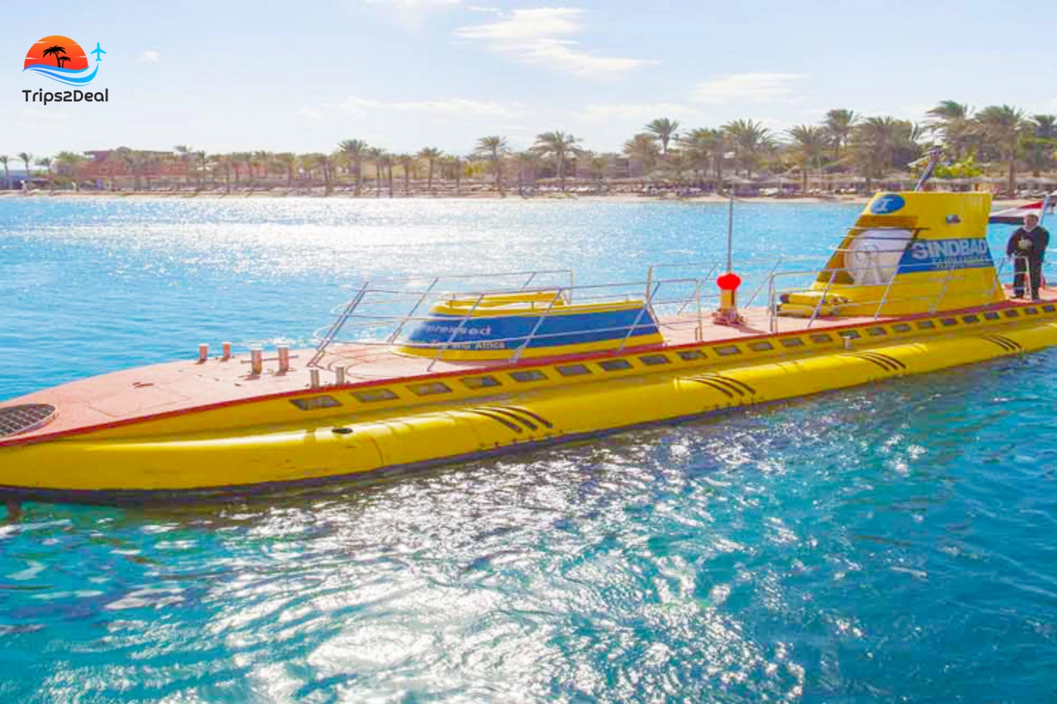 Hurghada: Sindbad Submarine 3-Hour Tour with Hotel Pickup