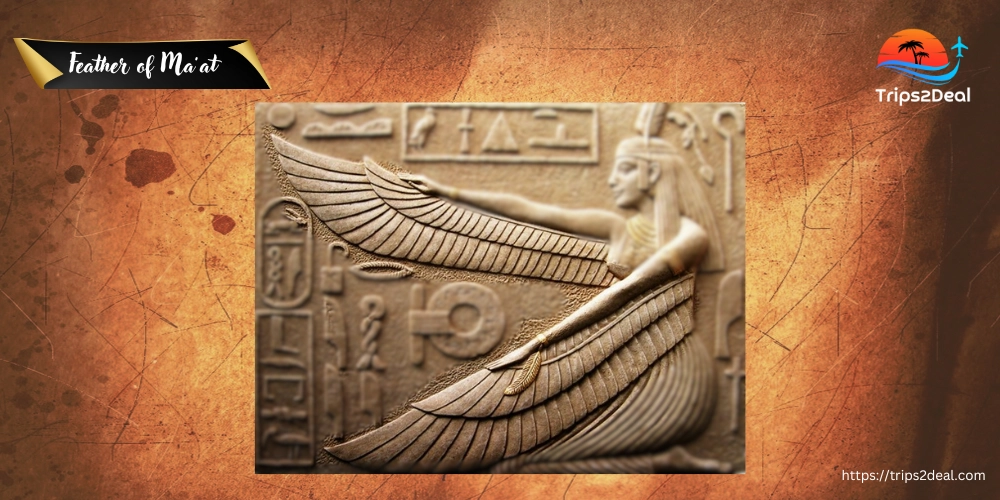 Feather of Ma&rsquo;at symbol