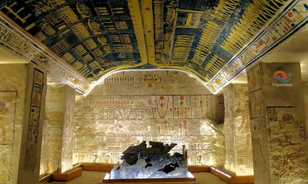astronomical artwork of Ramses IV Tomb