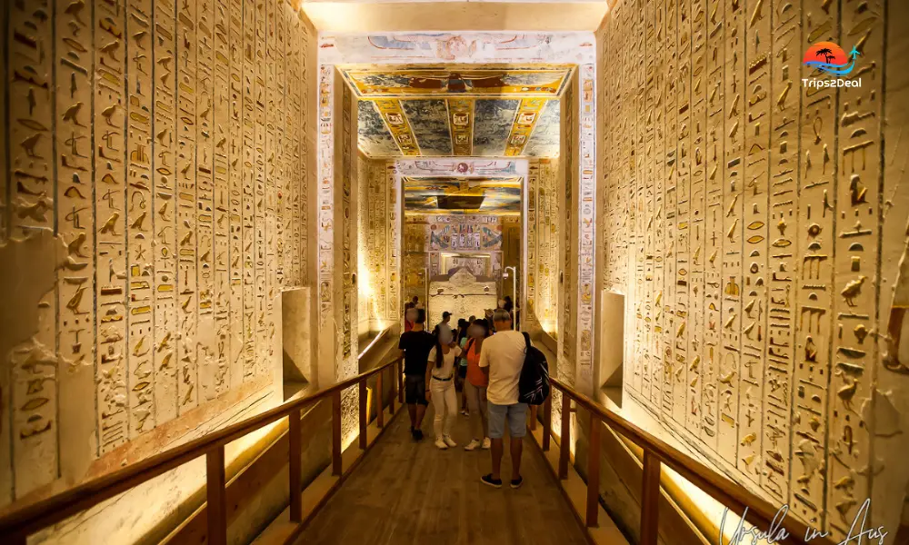 Layout of Ramses IV Tomb