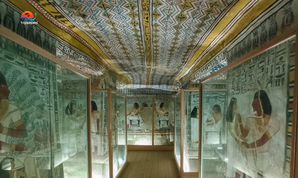 Tomb of Sennefer in valley of nobles